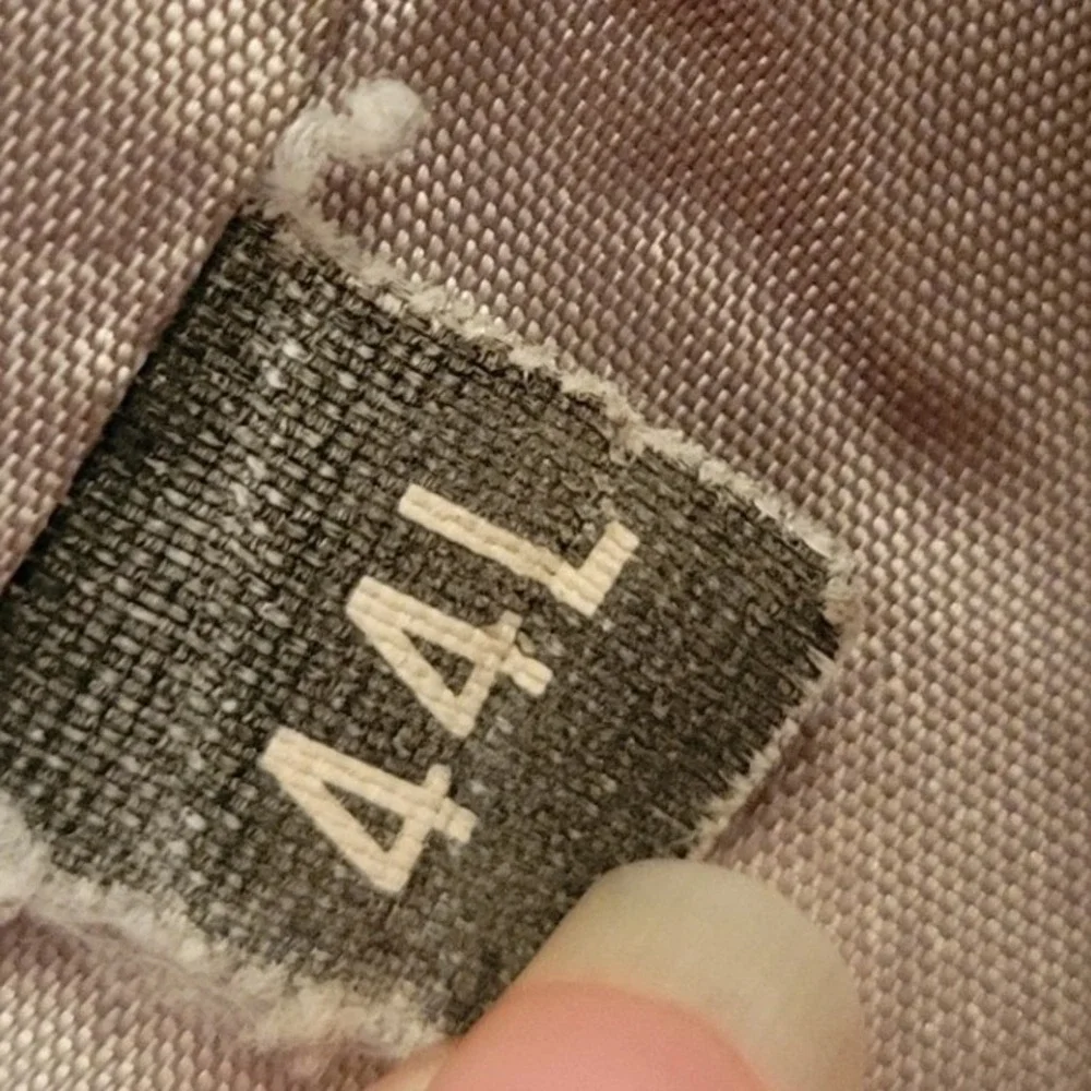 Haggar 44L Blazer Grey Tweed 2 Button Single Vent Academia Sport Coat Preppy